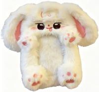 Porte-cartes personnalisé en peluche lapin, Jouets tendance, Peluches en gros, Sacs à main en peluche, Mini jouets en peluche, Breloques en peluche