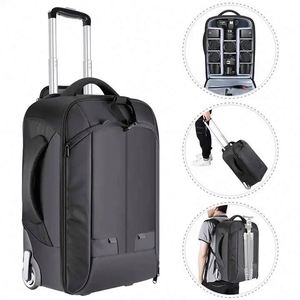 Sac de voyage sur roulettes pour appareil photo, grande capacité, personnalisé, échantillon gratuit - Product Image 1