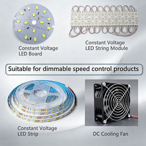 Interrupteur rotatif DC5-24V adapté aux petits ventilateurs, aux lampes LED avec température réglable, à la variation de luminosité et au contrôle de la vitesse, personnalisable - Product Image 2