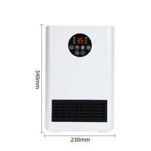 Desktop Heater PTC Ceramic 230x340mm Rapid Heating Portable Office Electric Heater With Timer And Safety Protection - Product Image 1