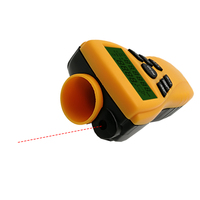 EOUTIL Détecteur de montants à écran LCD, outil de mesure, télémètre laser 0,60M-15M (mètres/pieds) UL200, garantie 1 an, en plastique