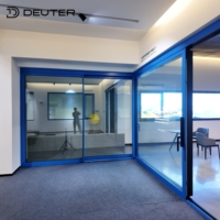 Puertas Corredizas Elevables de Aluminio con Protección Contra Lluvia Intensa, Aislamiento Térmico, Seguridad, Malla Antimosquitos, para Exteriores, Villas, Balcones, Patios, Puertas de Vidrio