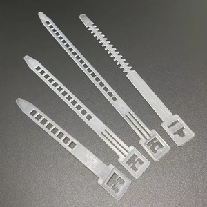 Attache-câble en nylon réutilisable de type échelle, réglable et réutilisable, en PE, à fermeture éclair - Product Image 2