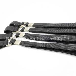 Cordón de nailon negro duradero para llavero, linterna, teléfono, botella de agua, tarjeta de identificación, cámara, unidad USB, multiusos - Product Image 1