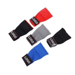 Guantes de Combate de Gel Ajustables y Elásticos, Antideslizantes, de Medio Dedo, con Cierre de Velcro y Correas - Product Image 1