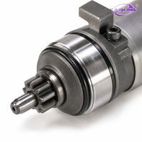 Durable Motorcycle Electric Starter Motor Assembly for Vespa ZIP 100, Piaggio ZIP 100 and Lady 100 Scooter Starting System Part