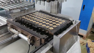 120 pièces/temps Biscuit crème glacée cône gaufre biscuit faisant la Machine de fabrication de tasses à café comestibles - Product Image 4
