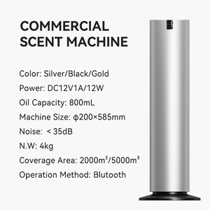 Máquina difusora de aroma comercial de alta calidad, 3000 metros cúbicos, aceite esencial sin agua, Aroma de Metal, Control de aplicación B2B <span class=keywords><strong>Marketplace</strong></span> - Product Image 3