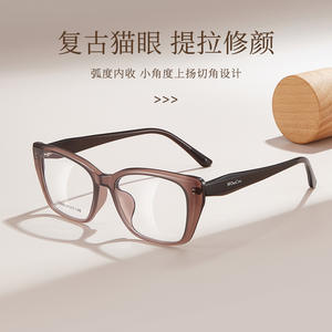 Montures de lunettes œil-de-chat T3986, monture complète en résine, unisexe, tendance mode Danyang - Product Image 3