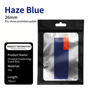 Protection de bord de raquette de pickleball en TPU durable et résistant aux rayures, 26 mm pour raquette de 14 mm / 28 mm pour raquette de 16 mm - Product Image 1