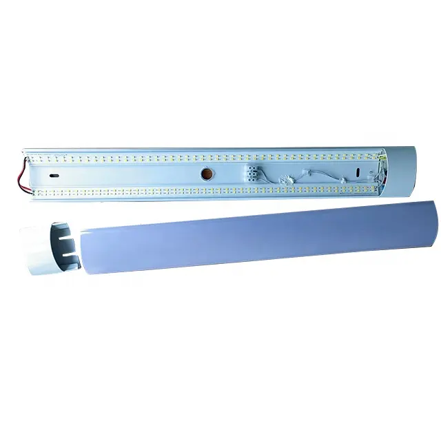 Factory direct supply good price new design pc 3CCT IP40 LED Purification Linear Batten tubes Lamps