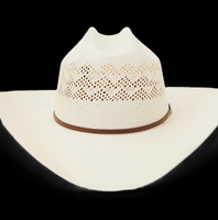 Topi Kertas Beras Jepang ND430 5BU dengan Kertas Toyo Berlapis Lilin  Monterrey 100X Cattleman Straw Hat Nevada 100X Cattleman Straw Hat