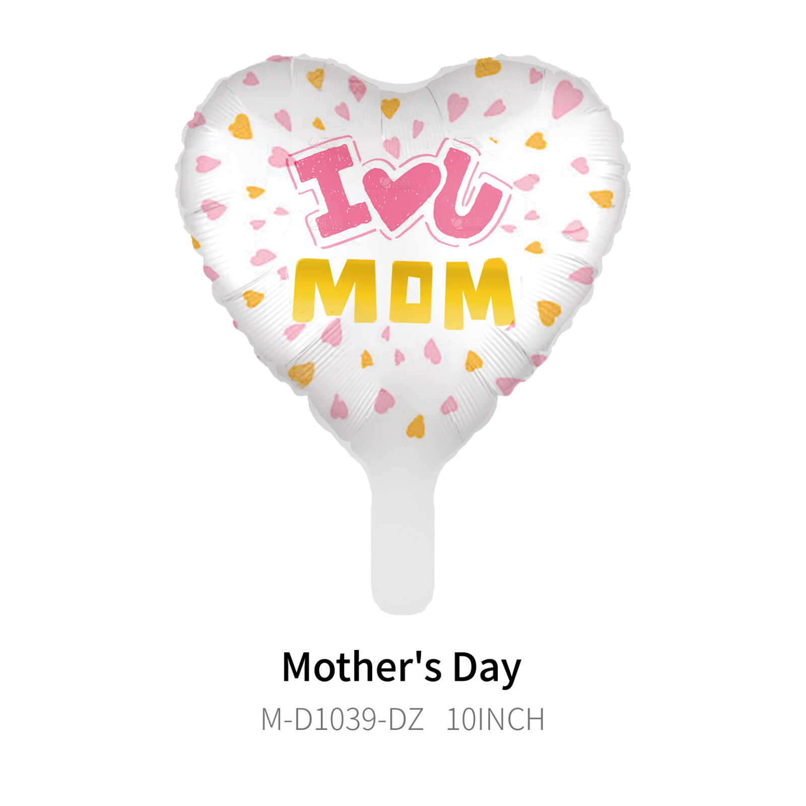 Palloncino bianco a forma di cuore