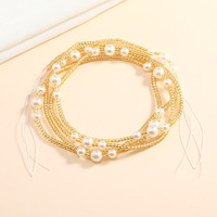 Perles de taille colorées de style bohème, chaîne ajustable, grande taille, africain, Non-étirable, chaîne de ventre, Bikini, bijoux de corps d'été
