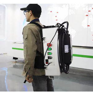 Máquina de limpieza láser IGOLDENCNC Serie Pulse Renovación de muebles de madera eliminar pintura - Product Image 1