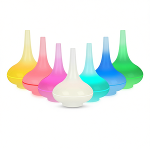 CJSP246210801AZ <b>Ultrasonic</b> Aroma <b>Diffuser</b> 200Ml Cool Mist 7 Color Led Tabletop Plastic For Office Home Room Study - Product Image 1