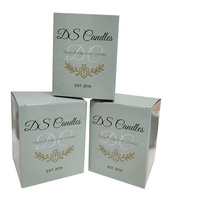 Hot Sale Custom Luxury Square Paper Packaging Boxes High Quality Candle Package Paper Boxes