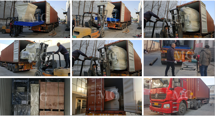 6-8T/H Semi Automatic Premix Dry Mortar Production Line Putty Making Machine