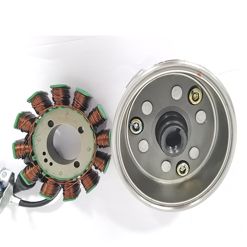 Мотоциклетный Магнитный статор, ротор в сборе, Судзуки, универсальный двигатель, магнитный статор, катушка зажигания + ротор для GN 125cc/150cc/200cc