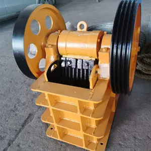 PE200*350 Mining Machinery Gold Ore Crusher Rock Crusher Mini Concrete Mobile Jaw Crusher