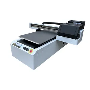 LED UV Flatbed DTF Sticker printer 6090 with TX800 XP600 I3200 Printhead