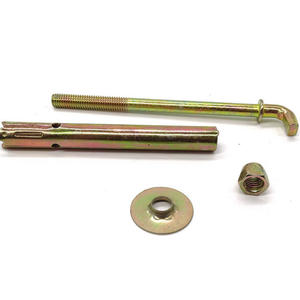 Koolstofstaal Geel Zink Kwaliteit 8.8 Muur Hanger Hout 90 Graden L Type Ankerbout Voor Boiler - Product Image 6