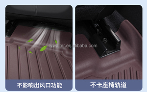Alfombrillas de Coche Antideslizantes de Lujo Directas de Fábrica, Alfombrillas Universales de Alta Calidad, Juego Completo de Alfombrillas Antideslizantes para Coche - Product Image 2