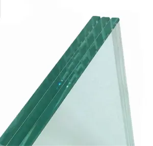 6.38-21.52mm customized glass sheets laminated security glass