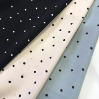 Vente en gros 100% polyester respirant matériau à séchage rapide tissé à carreaux imprimé crêpe pantalon Costumes tissu