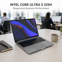 Pabrik OEM/ODM dengan Layar 16 inci, Prosesor Intel Ultra5 225H, Mendukung Pembukaan Kunci Sidik Jari, Laptop yang Cocok untuk Penggunaan Bisnis