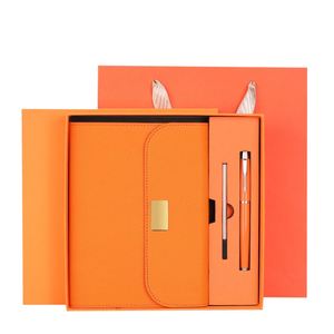 Office <b>Notebook</b> Journal <b>Notebook</b> and Pen Gift Stationery Set Wholesale Custom <b>A5</b> B6 with Elastic Strap Pu Printed Diary 100PCS - Product Image 5