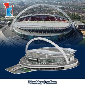 Assemblage Célèbre <span class=keywords><strong>Stade</strong></span> <span class=keywords><strong>de</strong></span> Football Jouet Puzzle Fans <span class=keywords><strong>de</strong></span> Football Souvenir Londres Wembley Stadium 3D EPS Mousse Puzzles - Product Image 5