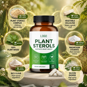 Capsules de stérols végétaux les plus vendues OEM/ODM, complément alimentaire pour le soutien immunitaire des femmes enceintes, capacité de la bouteille personnalisable - Product Image 3