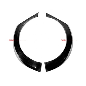 Para Honda Civic FK7 guardabarros trasero fibra de vidrio Flare Flank Trim OEM Fit Body Kit para parachoques - Product Image 1