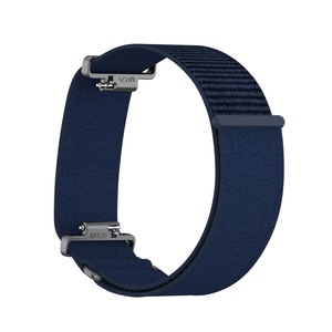 สายรัดข้อมือไนลอนแบบเปลี่ยนได้สำหรับ Garmin CIRQA ดีไซน์แบบซ้อนทับพร้อมหัวเข็มขัดโลหะแบบเคลื่อนย้ายได้ สายรัดต้นแขน - Product Image 3