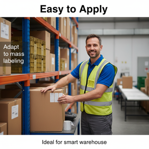 แท็กอิเล็กทรอนิกส์แบบพาสซีฟ RFID ที่ยืดหยุ่นได้, แท็กแบบมีกาวในตัวสำหรับการตรวจจับระยะไกล, คลังสินค้า, หนังสือ, เสื้อผ้า, สินค้าคงคลัง - Product Image 4