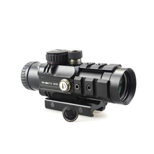 กล้องเล็ง BANGBANG 4x32 สีเขียวแดงแบบจุดพร้อมเส้นเล็งกากบาท ปรับได้ ผลิตจากอะลูมิเนียม กันน้ำ - Product Image 5