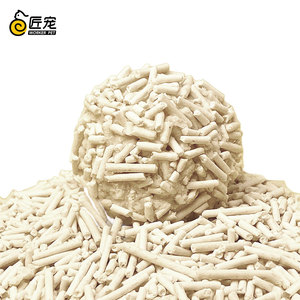 Arena para gatos de tofu de varios sabores al por mayor fabricante OEM 6L 7L fibra vegetal natural fuerte aglomeración arena para gatos desechable - Product Image 1