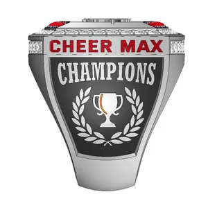 Professional Factory Custom Basketball Baseball Football Sport Champion Ring Custom Class Logo Word Championship Rings