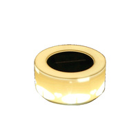 Lampe murale d'hôtel solaire à LED avec détecteur de mouvement, cylindre en acier inoxydable, étanche IP65, lumière blanche chaude pour extérieur, jardin