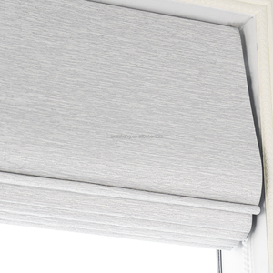 ستائر رومانية لاسلكية مخصصة من Sisheng، ستائر يدوية معتمة من البوليستر، ستائر رومانية آلية للنوافذ - Product Image 4