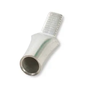 C45 Non-insulated Copper tin plating pin terminal naked cable lug for Circuit Breaker cable joint wiring accessories C45-50