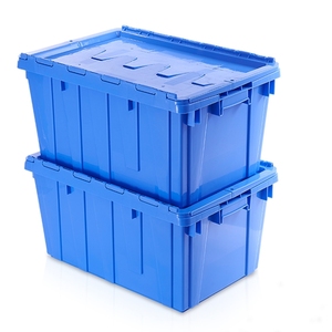 Aceally Warehouse Storage Stackable Plastic Boxes