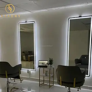 Trung Tâm Làm Đẹp Cho Nữ Chất Lượng Cao Thiết Bị Làm Tóc Gương Salon Trang Điểm Led Tạo Kiểu Có Đèn Led