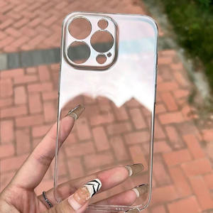 Coque rigide ultra-fine transparente pour PC compatible avec Apple 17 Pro Max pour iPhone 16/14 Pro, coque effet cristal de glace - Product Image 1