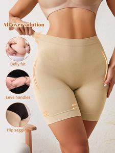 Pantaloncini Modellanti Senza Cuciture per Donna, Controllo Pancia, Sollevamento Glutei e Snellimento, Shorts Modellanti per Addome - Product Image 3