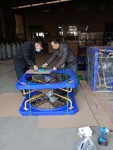 Ventilador de 51 Pulgadas para Establos, Ventilador Axial para Establos de Vacas Lecheras, Equipo para Establos, Ventilador de Extracción - Product Image 2