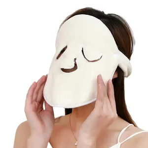 High quality cold hot compress mask facial steamer towel skin care towel improve facial status