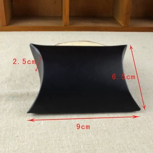Cajas de Regalo de Papel Kraft Personalizables de Alta Calidad, Bonitas y Elegantes, Tipo Almohada, para Dulces - Product Image 6