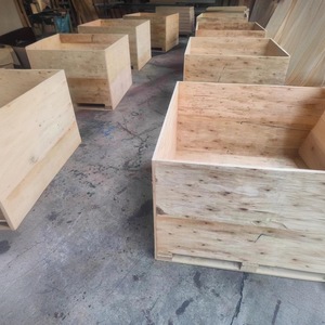 Cajas de madera nuevas Dongjun 100x100x60, caja de palés para embalaje logístico - Product Image 4